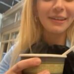 Nikki Roumel Instagram - A little “Behind the Episode” Part 2 this time a few scenes from episode 4&5: When Young Georgia met Gil vs when I met Ben! We met a the chemistry read over zoom, then went out for brunch to get to know each other ft a video of us improvising to not spill on our costumes and keep warm at the same time! The last scene with @tiannatiara was lots of fun to let loose! The apple cider vinegar was actually apple juice and it was supposed to be with a spoon first but my hands were too shaky and I kept spilling so we used a cup instead. It was lots of screaming over and over and after we wrapped in post I had to do ADR (additional dialogue recording) where I had to match my voice to the scene or certain lines for clarity etc. and the scream was one of them! Lots of tea with honey for those days!