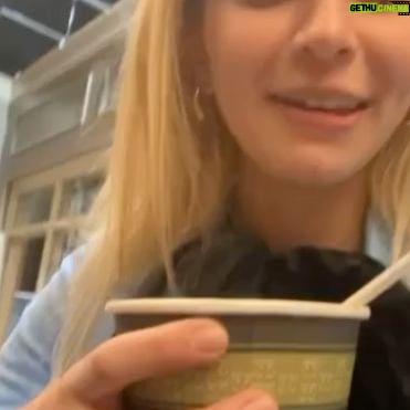 Nikki Roumel Instagram - A little “Behind the Episode” Part 2 this time a few scenes from episode 4&5: When Young Georgia met Gil vs when I met Ben! We met a the chemistry read over zoom, then went out for brunch to get to know each other ft a video of us improvising to not spill on our costumes and keep warm at the same time! The last scene with @tiannatiara was lots of fun to let loose! The apple cider vinegar was actually apple juice and it was supposed to be with a spoon first but my hands were too shaky and I kept spilling so we used a cup instead. It was lots of screaming over and over and after we wrapped in post I had to do ADR (additional dialogue recording) where I had to match my voice to the scene or certain lines for clarity etc. and the scream was one of them! Lots of tea with honey for those days!