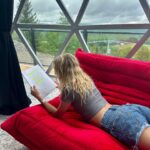 Nikki Roumel Instagram - A quick stop in Quebec and memories to last a lifetime 💛 Thank you @belairtremblant for making our first official sister trip the best stay and experience we could ever ask for and thank you @taliaroumeliotis for being the best sister I could ever ask for xo