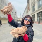 Nilgün Belgün Instagram - Kızıl Meydanda başıma talih kuşu kondu🕊️🕊️🍀🍀