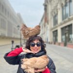 Nilgün Belgün Instagram - Kızıl Meydanda başıma talih kuşu kondu🕊️🕊️🍀🍀