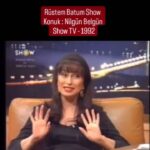 Nilgün Belgün Instagram - #tbt gününe gelsin😍 Show tv Rüstem Batum show 1992 Nostalji olsun💫