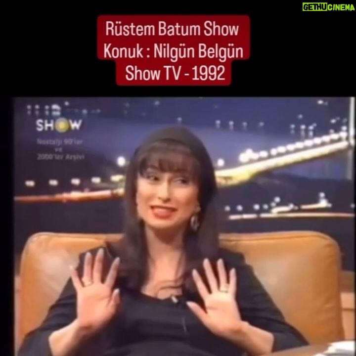 Nilgün Belgün Instagram - #tbt gününe gelsin😍 Show tv Rüstem Batum show 1992 Nostalji olsun💫