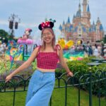 Nina Lu Instagram - went to Shanghai Disneyland. Flirted with Captain America and Dr. Strange. Now they must battle for my love.