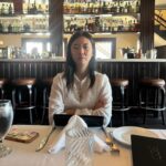 Nina Lu Instagram – one sister has been wanting to try steak tartare for 5 months,
the other sister owes the first sister a birthday gift,
✨steak tartare for lunch✨