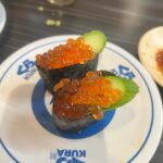 Nina Lu Instagram - i tried conch shell meat today !! 🙈🤩🍱🍣 picture credit: @gagemiles_