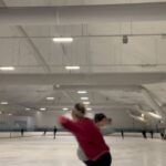 Nina Lu Instagram – ⛸️⛸️⛸️ the 3:30am wakeup time was worth it :,))