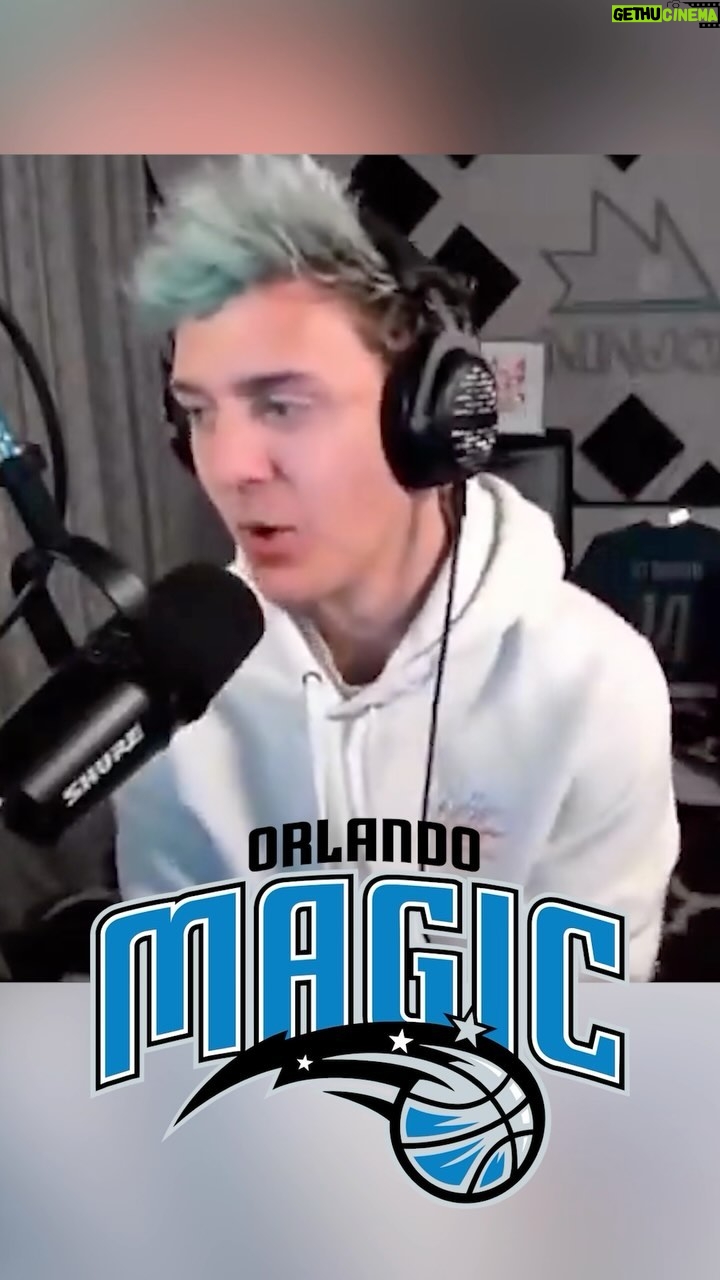 Ninja Instagram - Thanks for taking care of me boys see you next season @orlandomagic