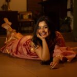 Niranjana Anoop Instagram - Thamburatti Feelings ♥️ Favourites @pournami_mukesh_photography @femy_antony__ @arya.badai Thankyou for this beautiful saree @kanchivaram.in 😘