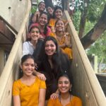 Niranjana Anoop Instagram - I don’t have siblings of my own but made a vow to these girls to be their Nritya Sodari … Looking forward to being a part of every little big step in your dance journey cuties ! Good luck for tomorrow ♥️ Hugs 🤗
