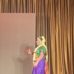Niranjana Anoop Instagram - Fortunate to have witnessed the Bhagavata Mela for the first ever time in Kerala with the best part of seeing my Guru Sri Srikanth Natarajan @srikanth_aswathy_ own the stage as Rukmini in the celebrated “Rukmini Kalyanam” ♥️💎 Pranams to the team of prominent artists that own the tradition that is 11 centuries old 💎