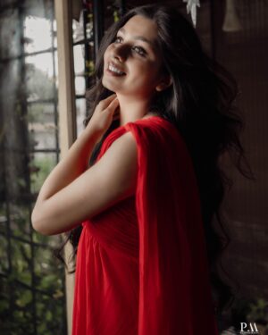 Niranjana Anoop Instagram - ♥️

📸 
@pournami_mukesh_photography 

💄 
@femy_antony__ 

👗 
@dov_darlings_of_venus  @nishashahh 

#red#potraits#photography#instagram#instadaily#instagood#hot