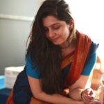 Niranjana Anoop Instagram - 📸 @pranavraaaj @akshaykumar_photography 💙💙💙 #blue#saree#traditinal#love#insta#instagood#instadaily