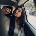 Niranjana Anoop Instagram - Love story in a car ? ♥️ Chithram 📸: @merin__georg 🤗