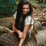 Niranjana Anoop Instagram - 🤍My Thodi 🍀in My Fav Whites 🤍 @pranavraaaj 📸♥️