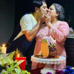 Niranjana Anoop Instagram - Our love and light was born today ♥️🧿 Love you Amma ♥️ All I ever want is right here right now ♥️🧿 📸 Thankyou ♥️ @sugarbowl_cochin lurveeeddd the cake 😘