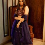 Niranjana Anoop Instagram - Blue 💙 @pournami_mukesh_photography @sajithandsujith @t.and.msignature