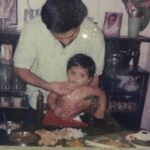 Niranjana Anoop Instagram – From wanting a boy child to loving me more than anything ever possible is the most treasured part of life that I experience … Acha I love you to bits 😘  Happiest Birthday !
Your hugs are the only thing that keeps me going and your eyes that keep telling me things are gonna be alright will be my belief in life ♥️ 
Mwah 😘
#acha#mymansbirthday