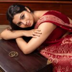 Niranjana Anoop Instagram - ♥️❤️♥️ Photography | Concept | PP : @ashkaralihamza_ Designed | Styled : @sameerasaneesh @sameerasaneeshkochi Makeup | Hair : @femy_antony__ Jewellery : @meralda.jewels