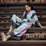 Niranjana Anoop Instagram - Proudly presenting from the house of The Rare Edit , “𝔾𝕖𝕠𝕞𝕖𝕥𝕣𝕚𝕔 ℂ𝕠𝕠𝕣𝕕 𝕤𝕖𝕥𝕤” Fabric: Satin Silk Size: All sizes available Shot by : @jijo_photographi Costume: @the_rare_edit Muse: @niranjanaanoop99 Styling: @nikhita_aa MUA: @ashif_marakkar
