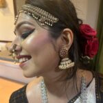 Niranjana Anoop Instagram - ♥️My Navami ♥️ @narayani.anoop clicked 😘 @lushlife_radhu_bridal.makeup with his magic brush ♥️ #blessedlife#dancer#dance