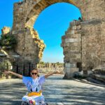 Nisa Sofiya Aksongur Instagram - Antalya gezisi 🧭 #nisasofiya #antalya #gezgin