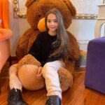 Nisa Sofiya Aksongur Instagram - 🐻 #nisasofiya #ayıcık #pozönerileri