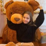 Nisa Sofiya Aksongur Instagram - 🐻 #nisasofiya #ayıcık #pozönerileri