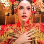 Nisamanee Lertvorapong Instagram - Chinese makeup trend from thailand🇨🇳🇹🇭 ไหนๆก็คิดให้ @davikah ล่ะ เล่นตามเองด้วย ปากงับตรงบ้าง ไม่ตรงบ้างตามสเตปนิสาสไตล์😂