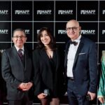 Nisrin Erradi Instagram - With the Moroccan ambassador in sweden Karim Medrek , his wife ,as well as the founder of malmo Arab film festival . @mkeblawi @karimedrek @maffswe