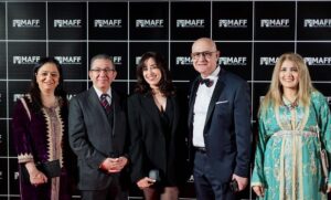 Nisrin Erradi Instagram - With the Moroccan ambassador in sweden Karim Medrek , his wife ,as well as the founder of malmo Arab film festival .
@mkeblawi
@karimedrek 
@maffswe