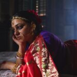 Nithya Menen Instagram - Mrinmoyi from Samapti, directed by Satyajit Ray (based on Tagore's short story of the same name). It is a love story, which shows the journey of its lead character Mrinmoyi from being an unruly and carefree young girl to a loving wife. Reimagine is an attempt at creating a fresh look for the character and spinning a new story out of them. But all are re-interpretations with an intriguing approach,while retaining the visual essence of the original works. Creative direction and styling, make up done by @rishabhad Clothes @parama_g Photography @sauvicksengupta