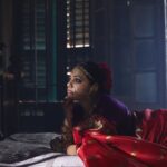 Nithya Menen Instagram - Mrinmoyi from Samapti, directed by Satyajit Ray (based on Tagore's short story of the same name). It is a love story, which shows the journey of its lead character Mrinmoyi from being an unruly and carefree young girl to a loving wife. Reimagine is an attempt to create a fresh look and feel with the character , and spinning a new story out of them. But all are re-interpretations with an intriguing approach,while retaining the visual essence of the original works. Creative direction and styling, make up done by @rishabhad Clothes @parama_g Photography @sauvicksengupta