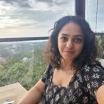 Nithya Menen Instagram - Table for one 🥂 For a birthday meal .. in the mountains . ⛰️ ❤️