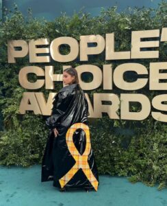 Noa Kirel Instagram - @peopleschoice 🎗