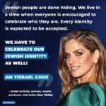Noa Tishby Instagram – Israeli activist, actress, model, producer and writer @noatishby isn’t afraid to embrace her Jewish identity…and nobody should be!