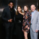 Noa Tishby Instagram - The NYC book launch of “Uncomfortable Conversations with a Jew” with @emmanuelacho. Thank you @tizzielisch for hosting us. Dress: @nililotan Make up: @lisaaharon Hair: @paulwarrenhair Style: @yaelquint