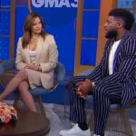 Noa Tishby Instagram - Bestselling author Emmanuel Acho and Israeli activist Noa Tishby discuss their book, “Uncomfortable Conversations with a Jew.” #GMA3