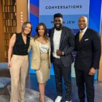 Noa Tishby Instagram - I was on @abcgma3 today to talk about my new book with @emmanuelacho. Listen in to hear about the importance of having uncomfortable conversations. Link in bio to get the new book, “Uncomfortable Conversation With a Jew.”
