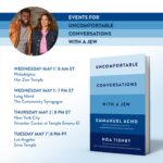 Noa Tishby Instagram - ANNOUNCEMENT: I’m hitting the road with @emmanuelacho to talk about our new book, “Uncomfortable Conversations with a Jew”. I’ll be in NYC, Philly, LA, and Long Island. And there will be some awesome moderators too, including #BretStephens @mandanadayani @yoavdavis and @sbutnick. Head over to my stories to get your tickets now. See you soon! To get my kibbutz Nir Oz T-shirt and many more @haachim_restaurant
