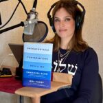 Noa Tishby Instagram - It’s been over a year of having incredibly inspiring Uncomfortable Conversations with my friend @emmanuelacho The world completely changed on October 7. As we were writing this book, everything we talked about became more timely than ever. More meaningful than ever. More urgent than ever. Emmanuel and I talk openly about the Black and Jewish community’s relations. About Jewish stereotypes. Generational trauma. Antisemitism and anti-Zionism. Humor and tears. Love and faith. These are uncomfortable times and they call for uncomfortable conversations. When love is present, anything can and should be discussed. Because the only way out is through. Our book is coming out to the world on April 30th, and it’s available to preorder now. Shalom sweater: @minnierosenyc