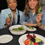 Noa Tishby Instagram - How much do you know about pickles? Join @tiffanyhaddish & @noatishby for the pickle show! Because what’s more Jewish than pickles?! 🥒❤️ Directed by @YoavDavis at @bbyoinsider in Orlando, FL and edited by @AssafStory for #DavisMedia