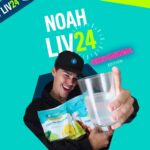 Noah Beck Instagram - 2 words: @noahbeck @neonfestival 🥵🥵🥵🥵 It’s the Weekend 2 energy you need to start festival season off right! Stay hydrated and catch Noah’s LIV24 at the link in bio 💧🍑🕺 #LIVfest