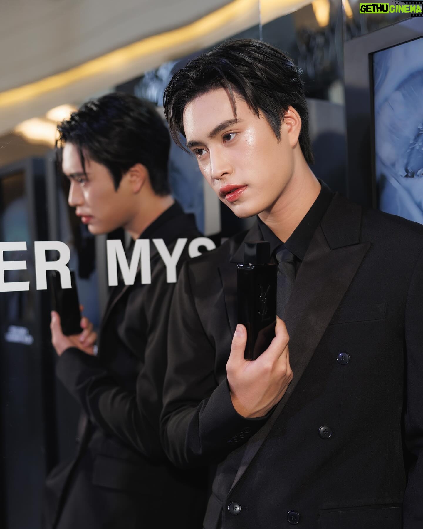 Norawit Titicharoenrak Instagram - MYSLF, a statement of modern masculinity to celebrate your true self. Because being myself is the boldest thing I can do. Discover YSL Beauty’s latest statement fragrance today - January 30 at Fashion Hall, 1st Floor, Siam Paragon. #MYSLFNoMatterWhat #yslbeautyth