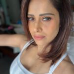 Nushrratt Bharuccha Instagram - Photo mein bhi Main, Photographer bhi Main 🤝🧏🏻‍♀️ The setting Sun being my only source of light and Curtain being my only filter!