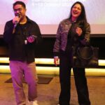 Nusrat Imroz Tisha Instagram - Chorki Bangladesh night at Busan International Film Festival . Thank you, Chorki, for arranging such a wonderful event. #tisha #nusratimrosetisha #imrose @chorkiofficial @busanfilmfest #bangladeshnight #korea