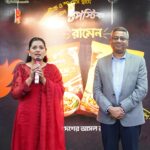 Nusrat Imroz Tisha Instagram - Had a wonderful evening at Banijjomela with Chopstick team. Chopstick noodle introduce new Ramen. Congratulations. #tisha #nusratimrosetisha #impose #banijjomela