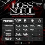 Nuttarat Tangwai Instagram - 🌴Boss & Noeul California Dream Fan Meet 2024🌴 🗓️Fri May 24, 2024 📍Alex Theatre (Los Angeles, CA) ticket options: VIP, R, S 🕰️5:00 PM Doors Open 🗓️Sun May 26, 2024 📍The Regency Ballroom (San Francisco, CA) ticket options: VIP, R, S, A 🕰️3:00 PM Doors Open tickets will be on-sale this Friday, April 12th at 10 AM PST! Ticket Packages VIP: includes hi-Touch, best seats, personal photo with both actors, a signed postcard, sound check access R: stands for “Royal” includes hi-touch, a group photo with 6 people, and a signed postcard S: stands for “Superior” includes hi-touch and a group photo with 10 people A: stands for “A Grade” includes hi-touch All seats are reserved, limited availability-get your tickets asap! Tickets & More Information 🔗 kohai.com/bossnoeul #BossNoeul_FM_California #BossNoeul