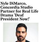 Nyle DiMarco Instagram - … This is a dream come true. Ever since I was a kid after learning about DEAF PRESIDENT NOW protest in 1988 — a significant revolution in Deaf history at world’s only Deaf college, Gallaudet University, that garnered international attention and changed and advanced the lives of Deaf people and beyond — I’ve always thought this extraordinary event…should a movie. But when? But I’d never imagined that I would executive produce… along with a world-class team that genuinely believes in telling stories in an authentic way— in this case, A DEAF STORY BY DEAF PEOPLE. Thank you Concordia Studio and Jonathan King for seeing the importance in telling this remarkable story. I am honored and thrilled to share this moving story with you all. Link in bio! <0/