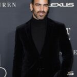 Nyle DiMarco Instagram - Flattered and honored to honor @laurenridloff at ELLE’s Women in Hollywood event. Her deafening accomplishments are something to… @marvel at. Thank you @ralphlauren for the suave black velvet suit! #elle #ellewih #ralphlauren #marvel #eternals